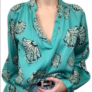 Silk Tucker Blouse